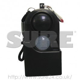SG3in1 SureGuard Personal Attack Alarm with PIR Motion Sensor and Torch Black