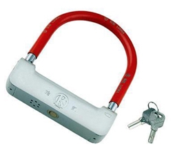 Wide Shackle Alarm Padlock